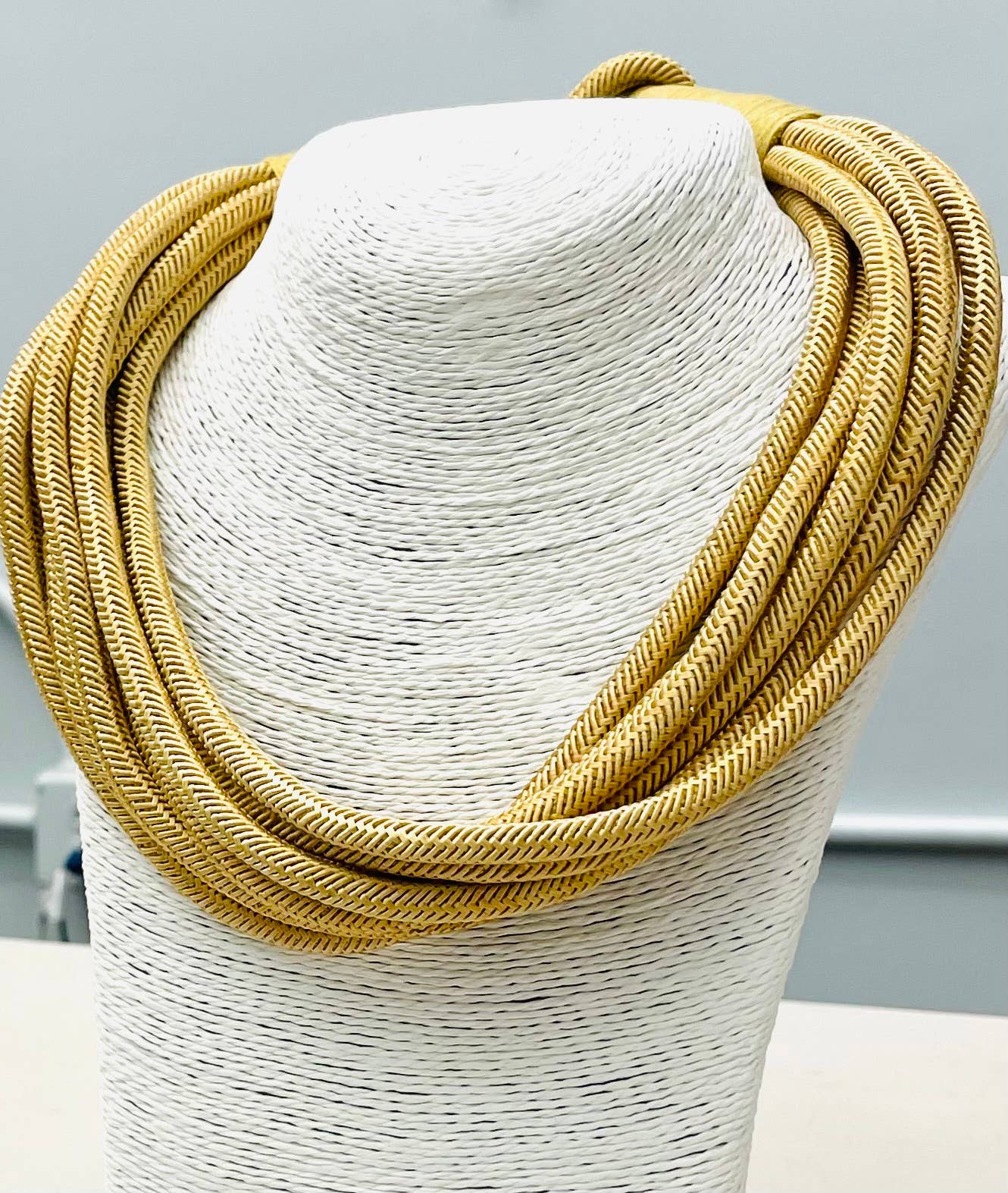 Rope Necklace — TAN