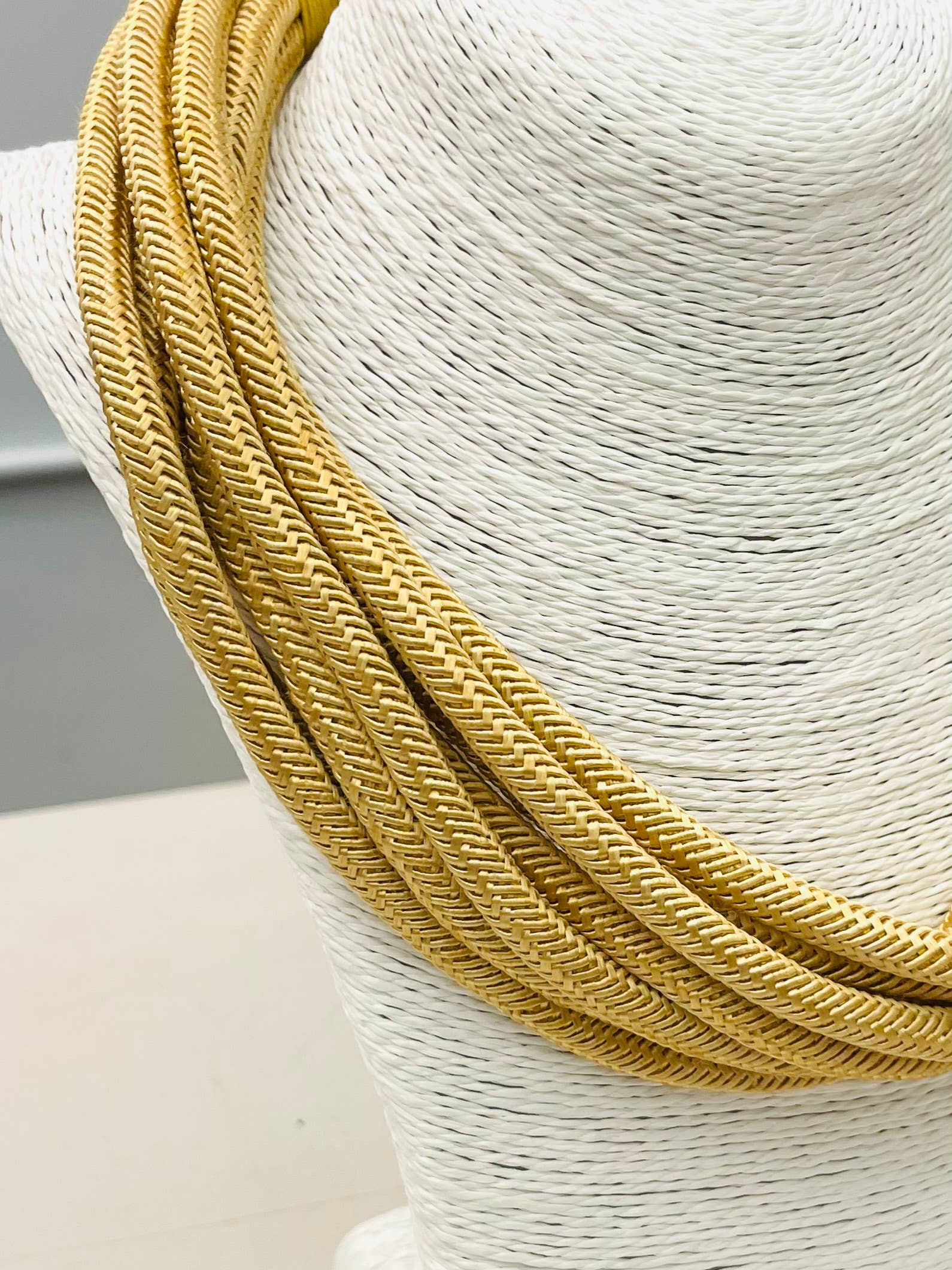 Rope Necklace — TAN