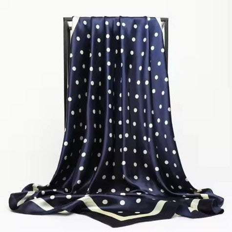 Polka Dot Print Bandana Scarf