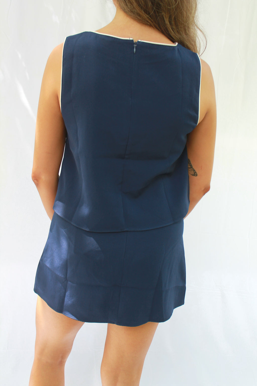 Freedom Sleeveless Crew Neck Top