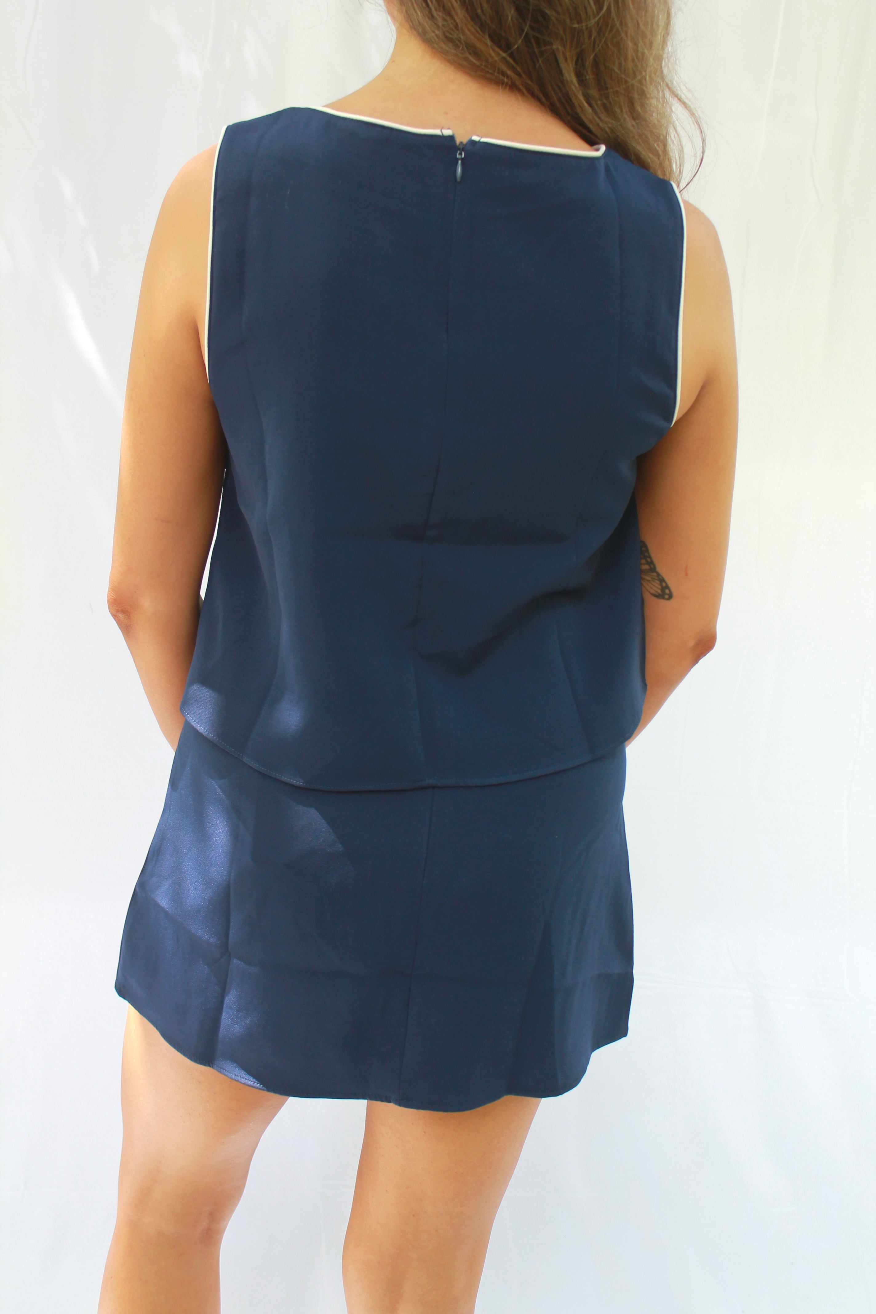 Freedom Sleeveless Crew Neck Top