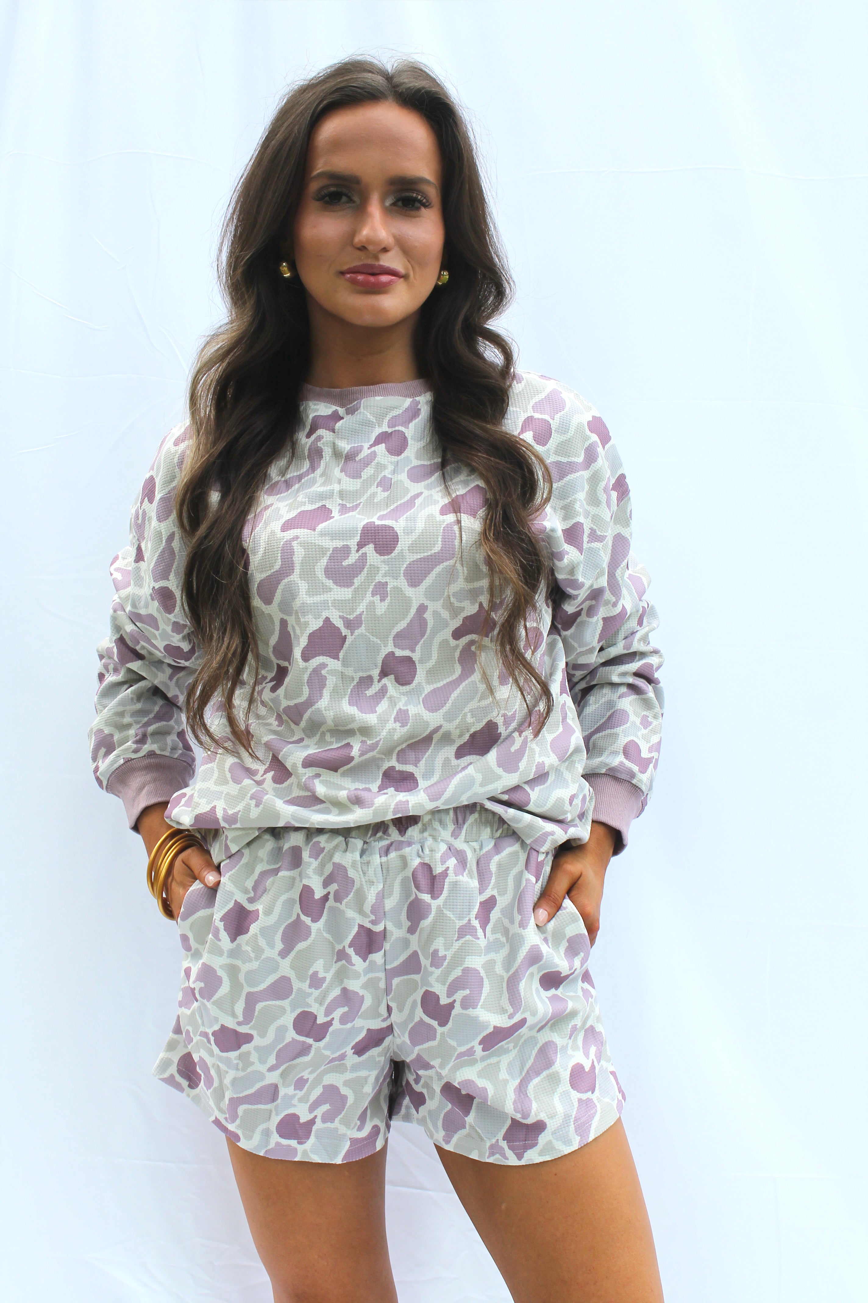 Bella Camo Lounge Set
