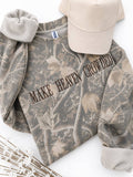 Make Heaven Crowded Camo Sweatshirt