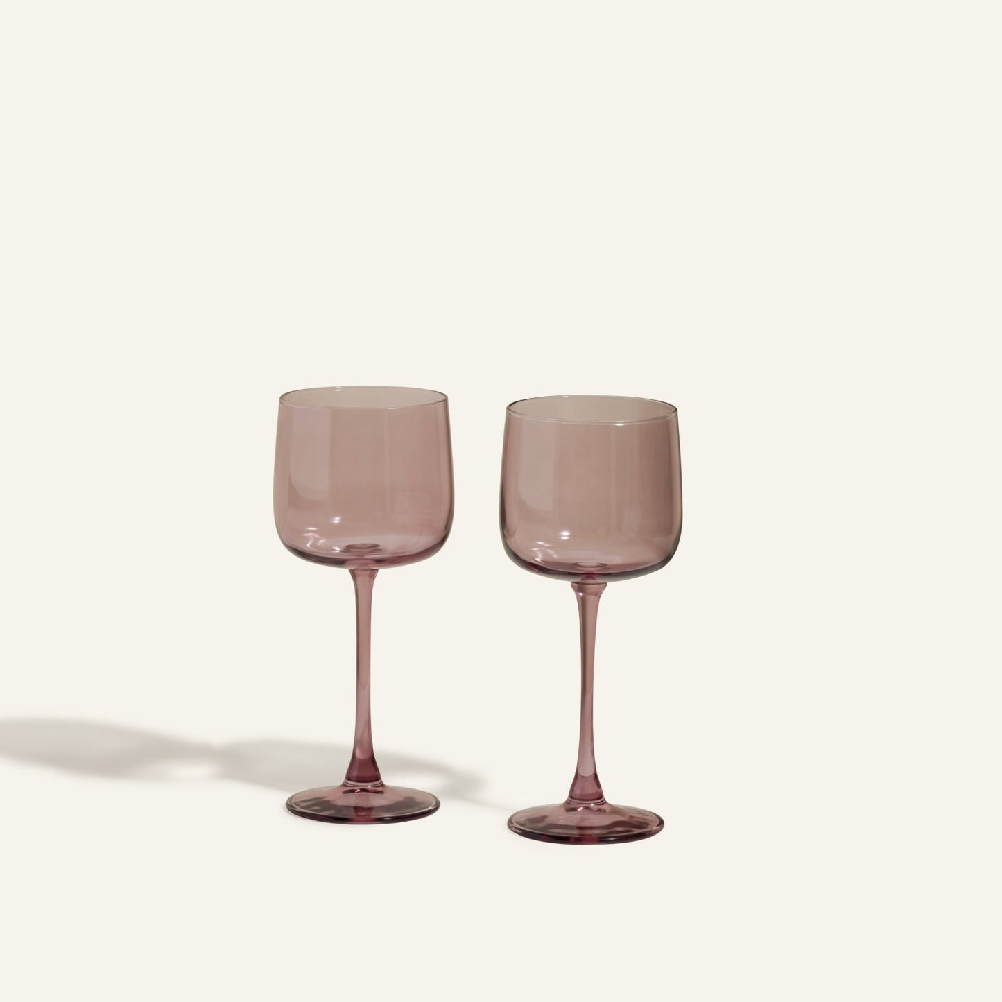 Tinted Wine Glasses